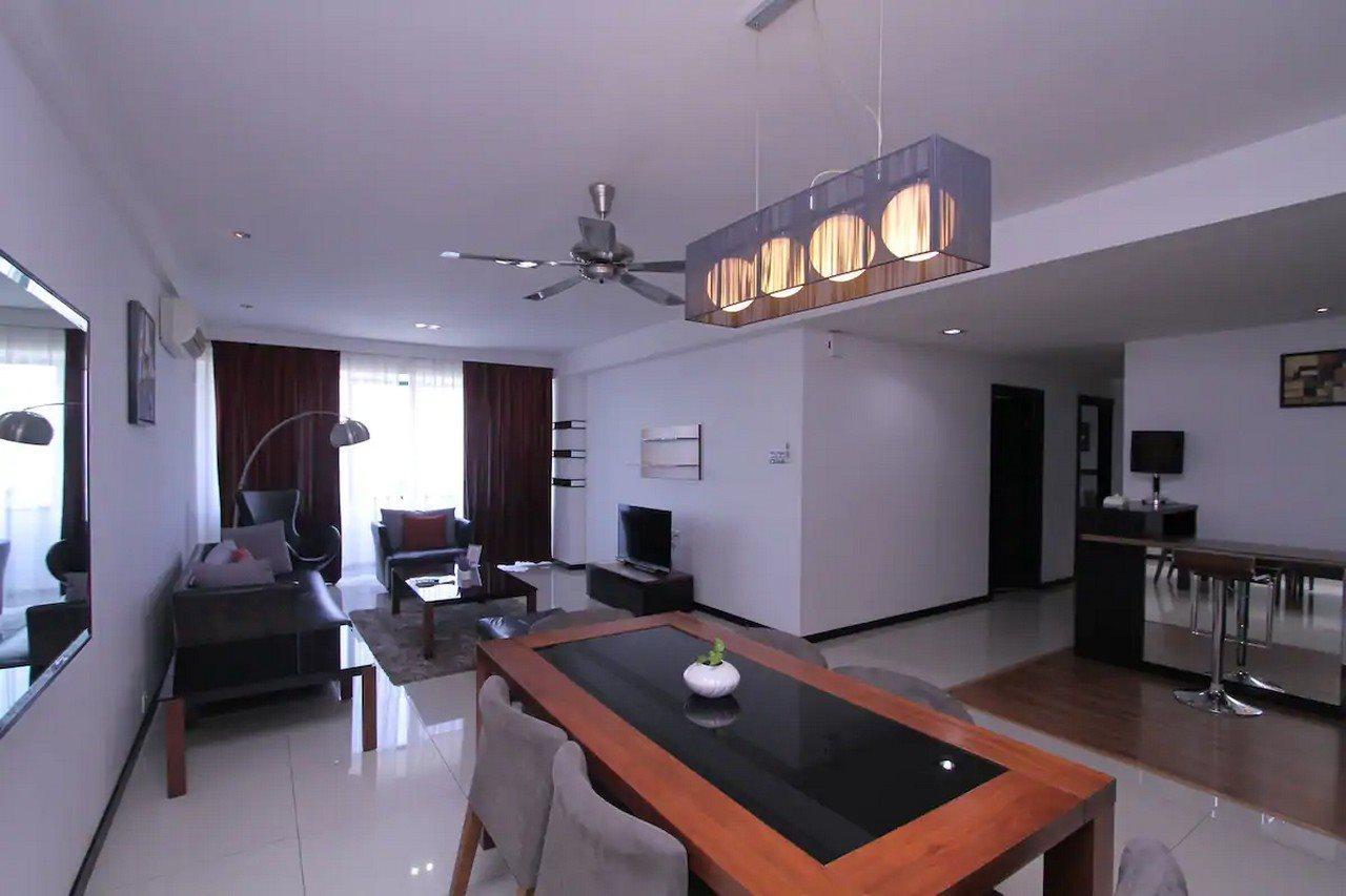 Likas Square Apartment Hotel Kota Kinabalu Exterior foto